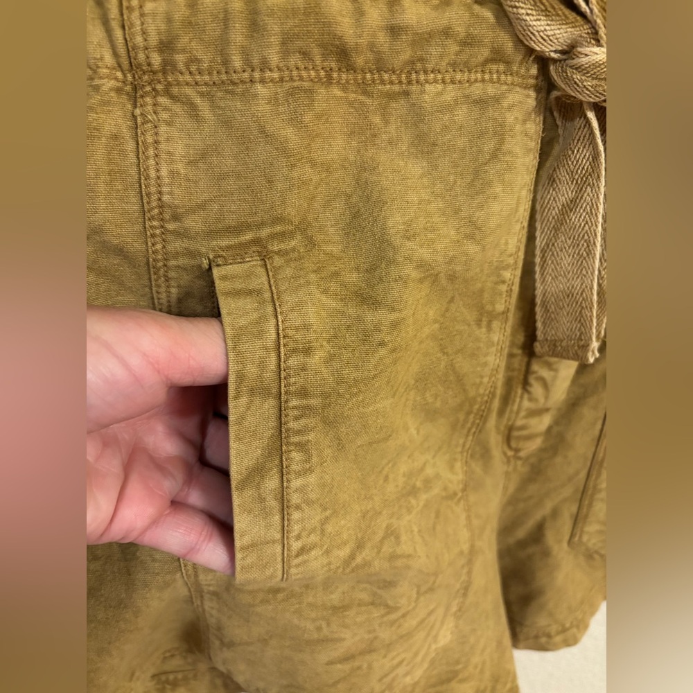 FREE PEOPLE Rhodes Chino Coverall in Wheat Fields NWOT - Picture 7 of 10